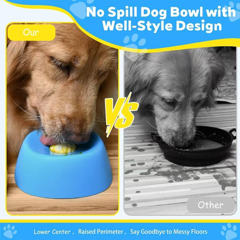 Spherical Anti-Slip Dog Lick Bowl